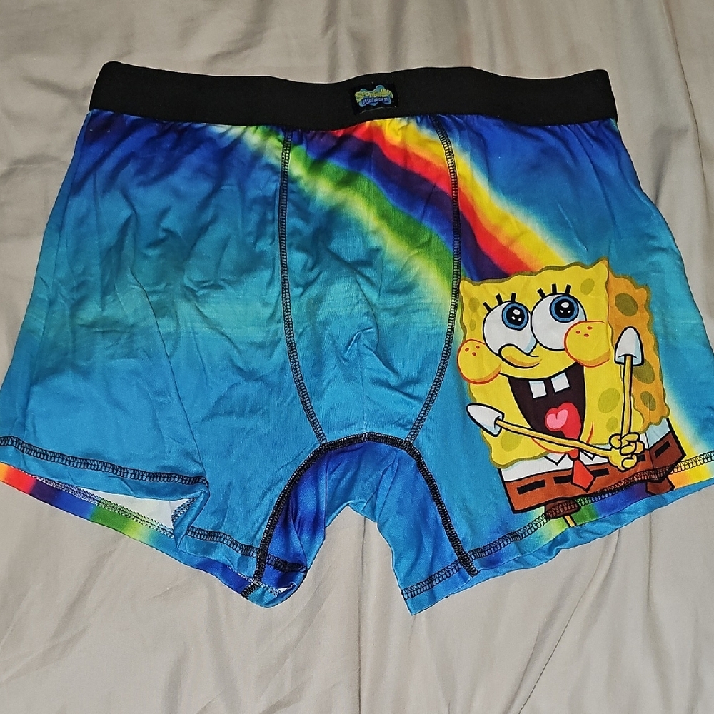 SpongeBob SquarePants Kids Boxer Briefs - Blue